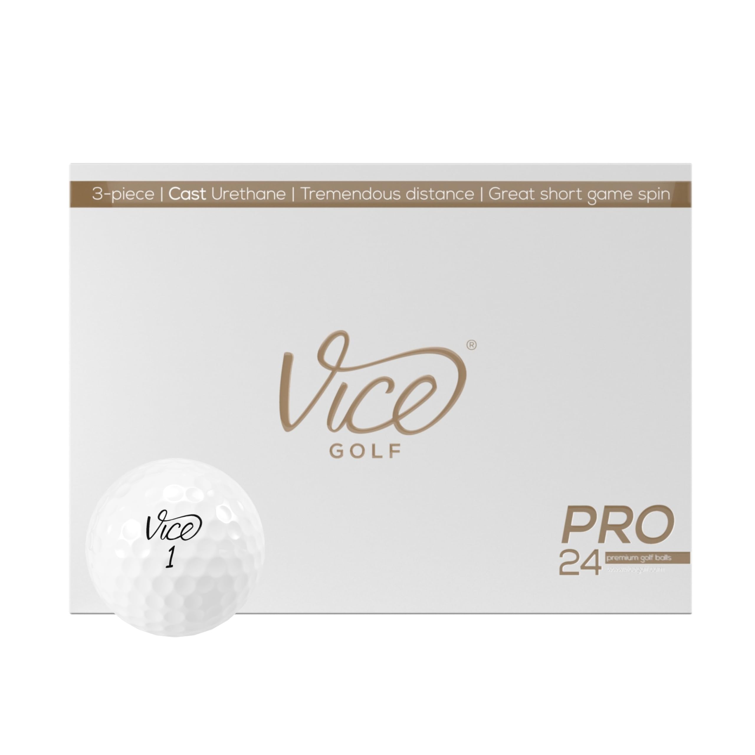 GolFDrivr Pro White Golf Balls