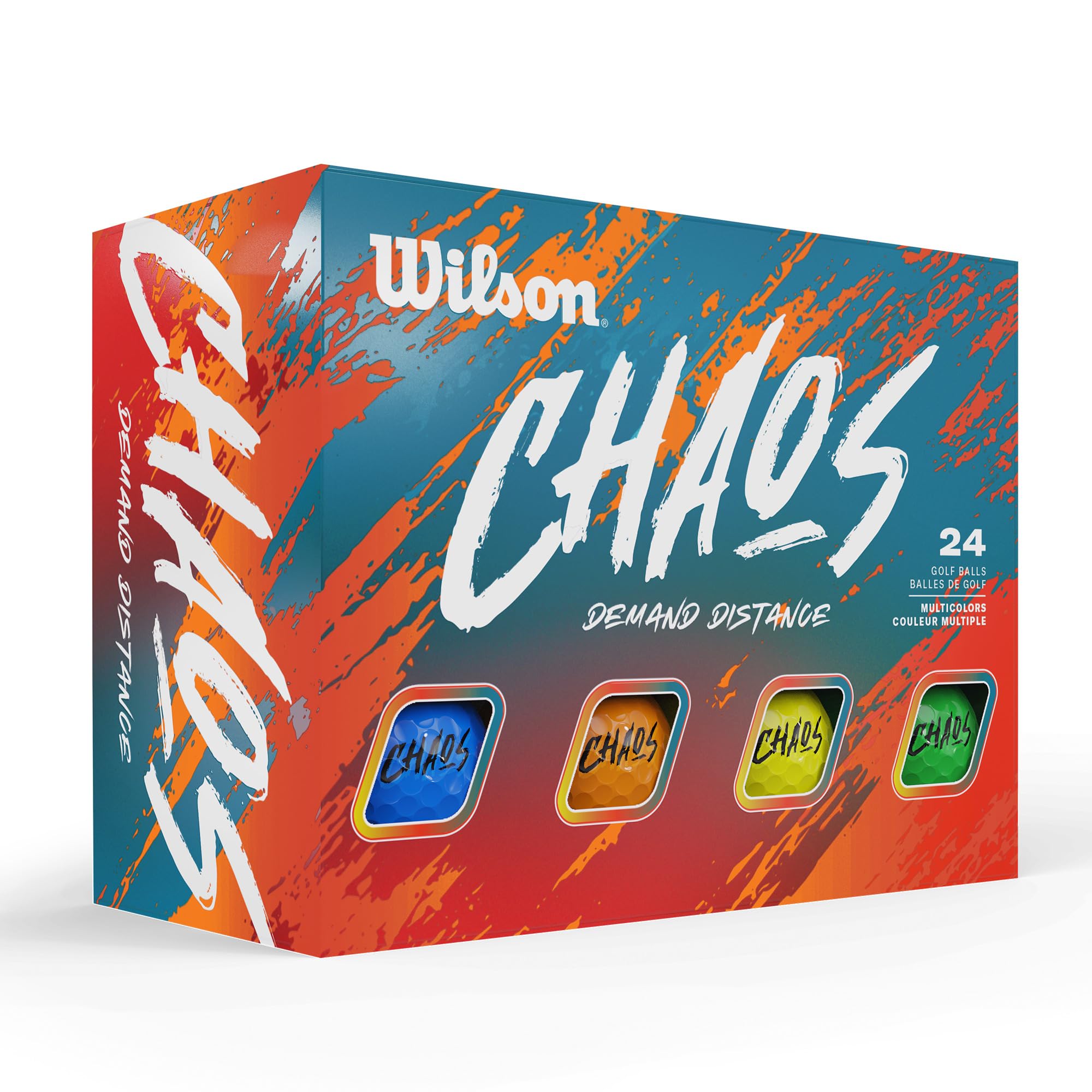 GolfDrivr 2024 Chaos Golf Balls - 24 Balls