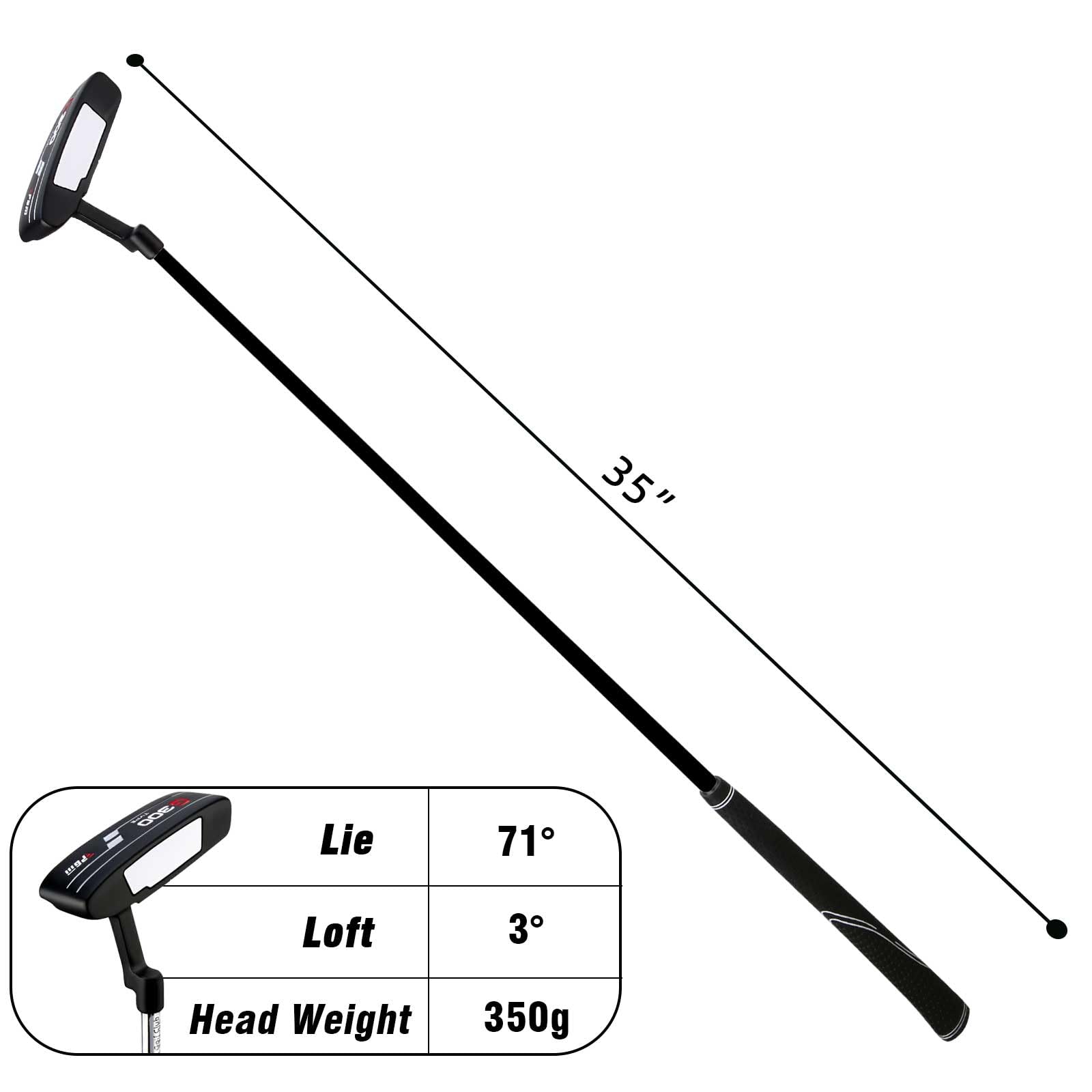 GolfDrivr Putter - Blade Putters for Men & Women - Easy Flop Shots – Legal for Tournament Play- Right/Left Handed