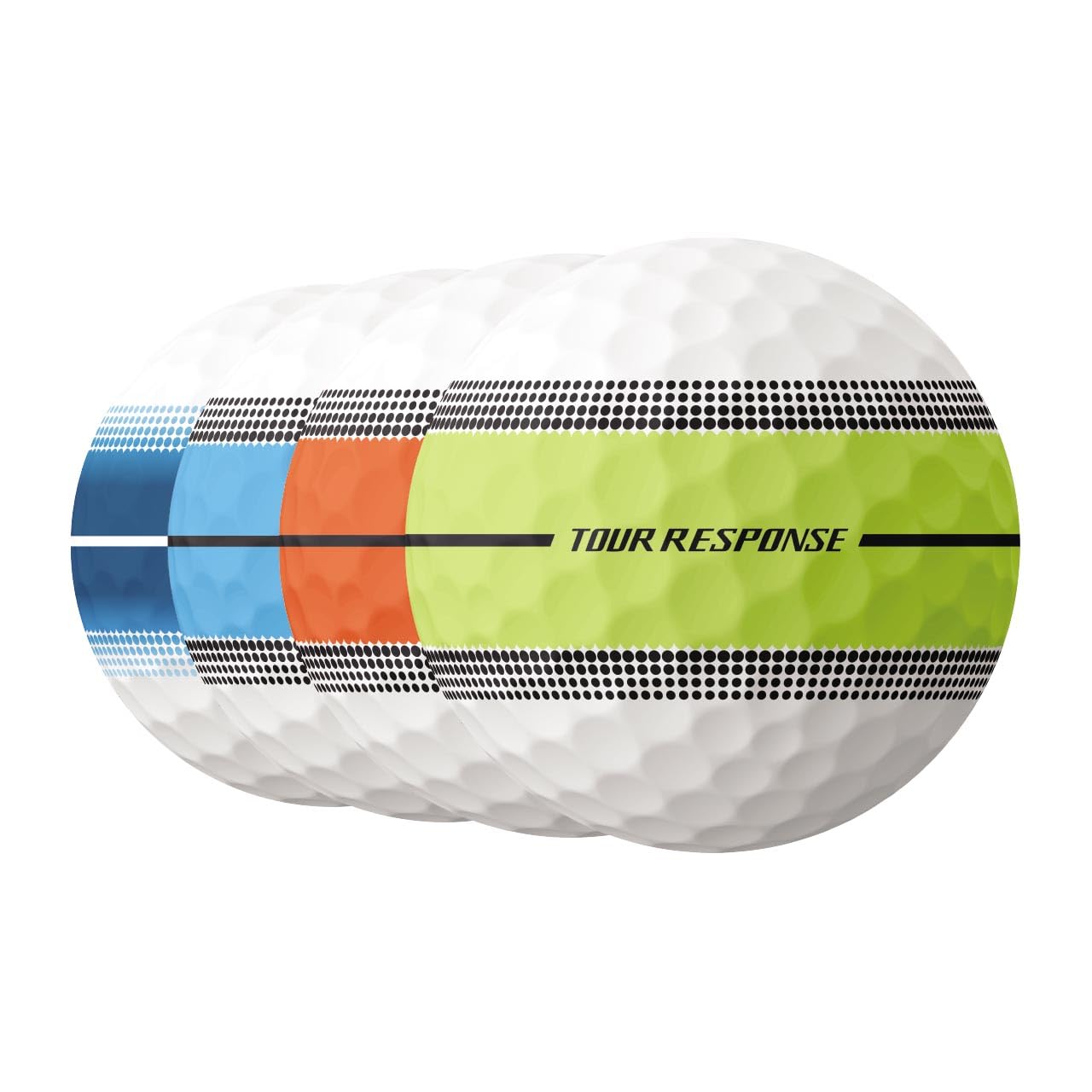 GolfDrivr Ball 2025 Tour Response Stripe Multipack One Dozen