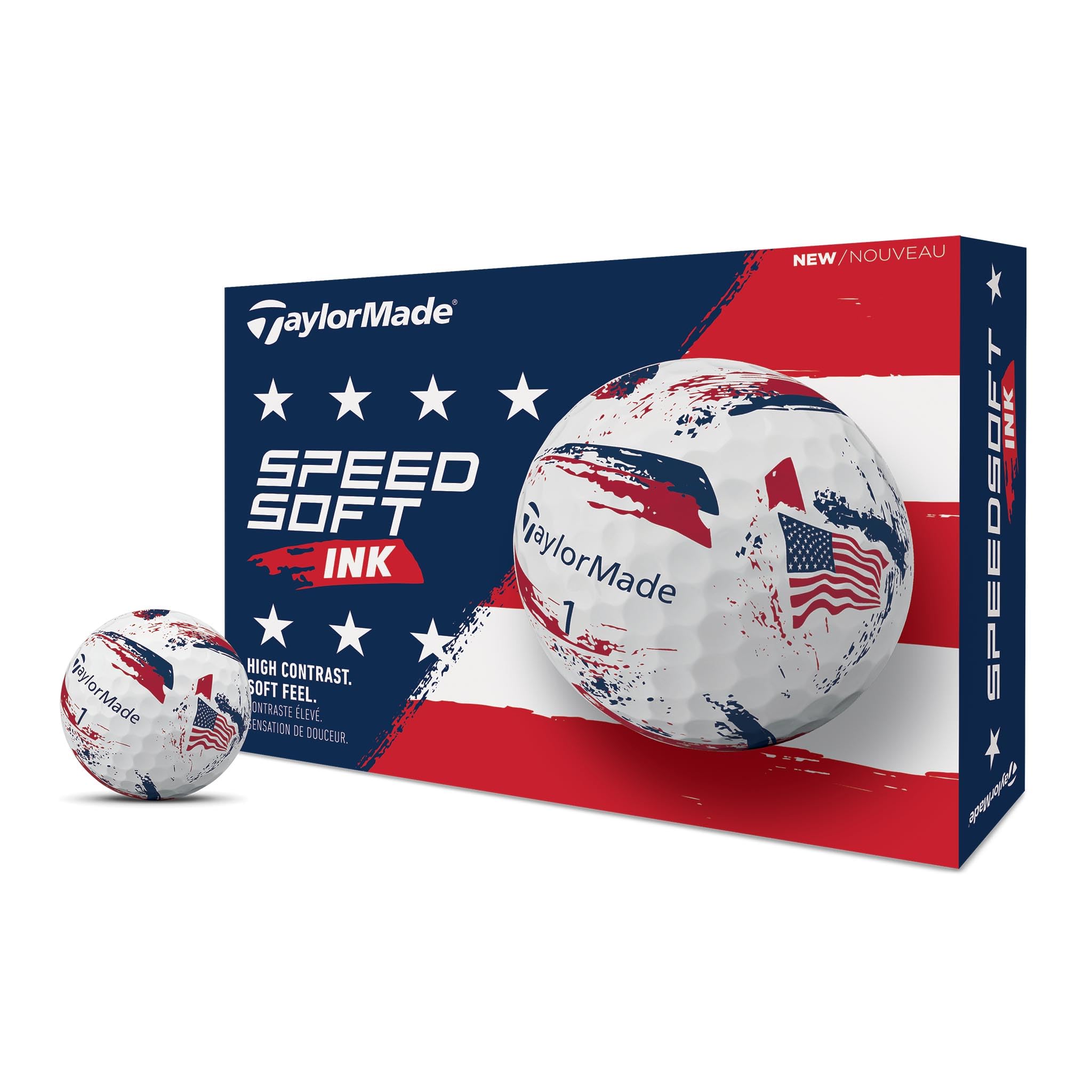 GolfDrivr SpeedSoft Golf Balls, Maximum Distance with Ultra-Soft Feel, Perfect for Off The Tee and Around The Green