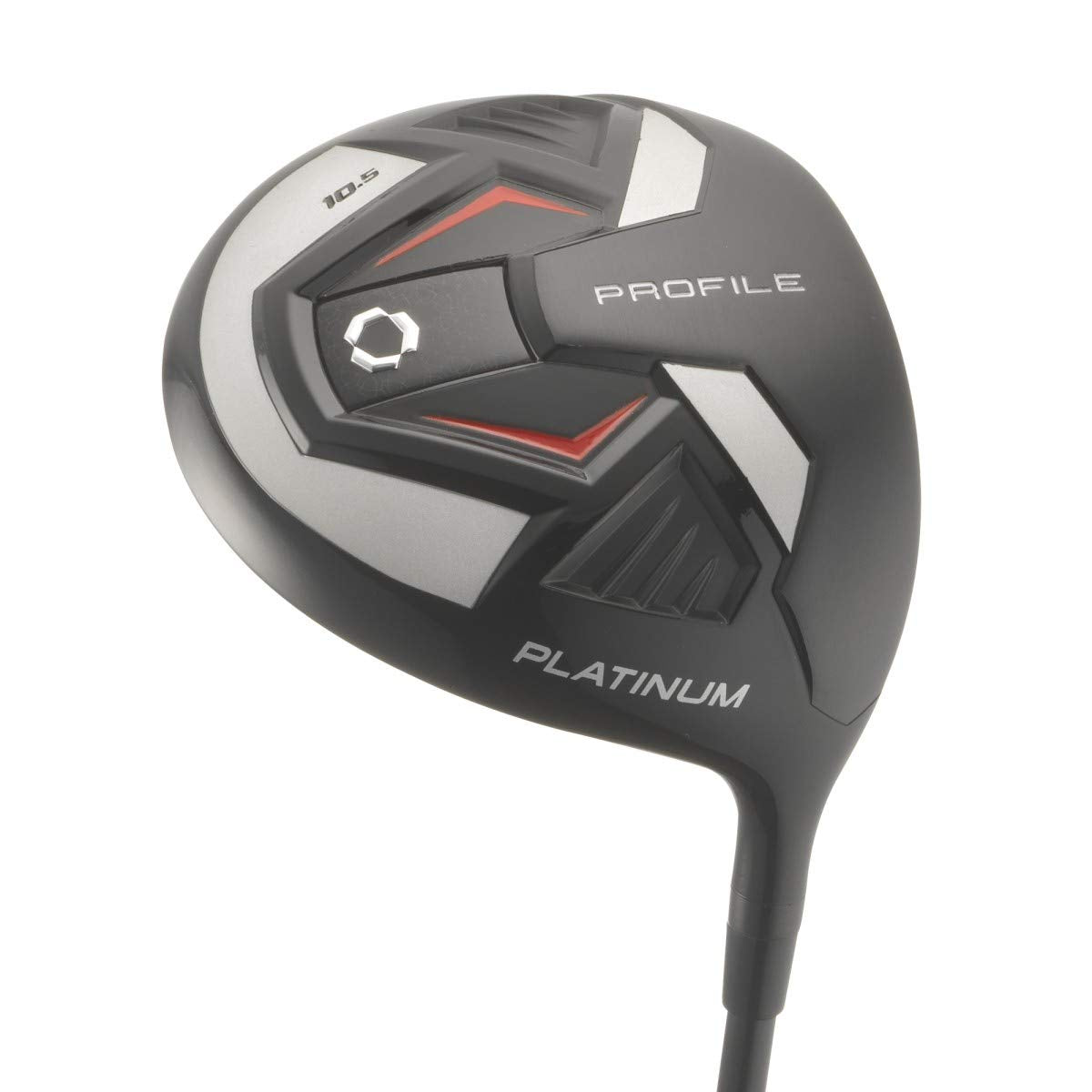 GolfDrivr Men's Profile Platinum Complete Golf Club Package Set - Right Handed, Stand Bag