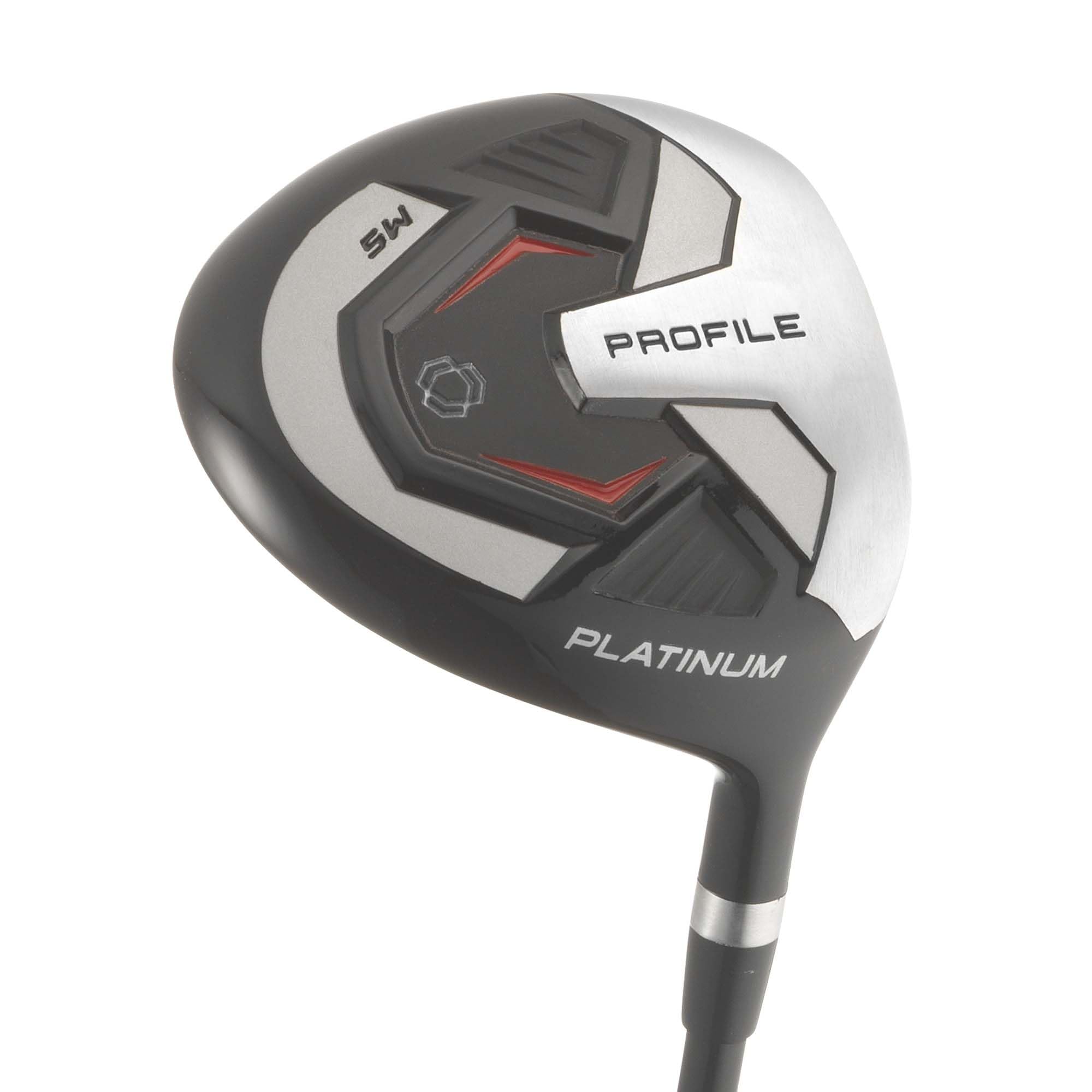 GolfDrivr Men's Profile Platinum Complete Golf Club Package Set - Right Handed, Stand Bag