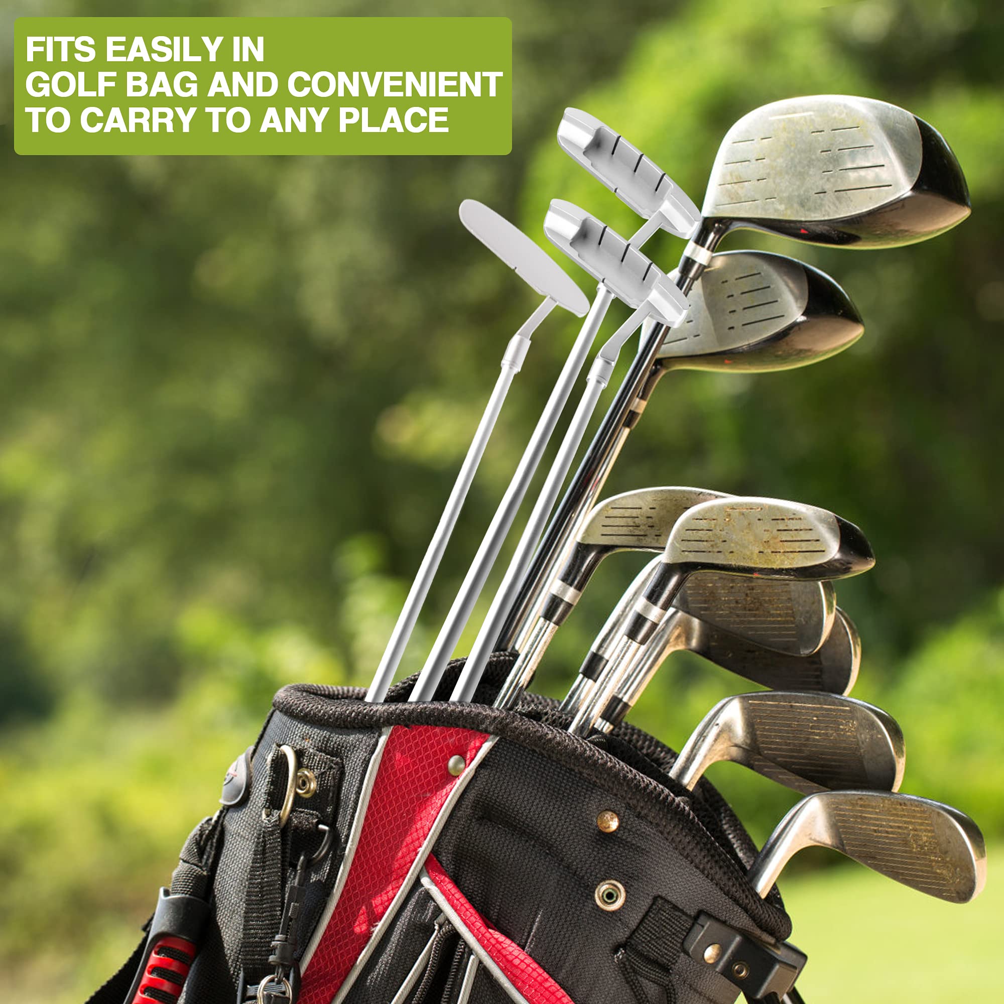 GolfDrivr Golf Putter - Golf Putters for Men Right Handed Golfers or Golf Putter for Womens Mini Golf Clubs Set - 33" Right Hand putters with 2 Golf Practice Ball
