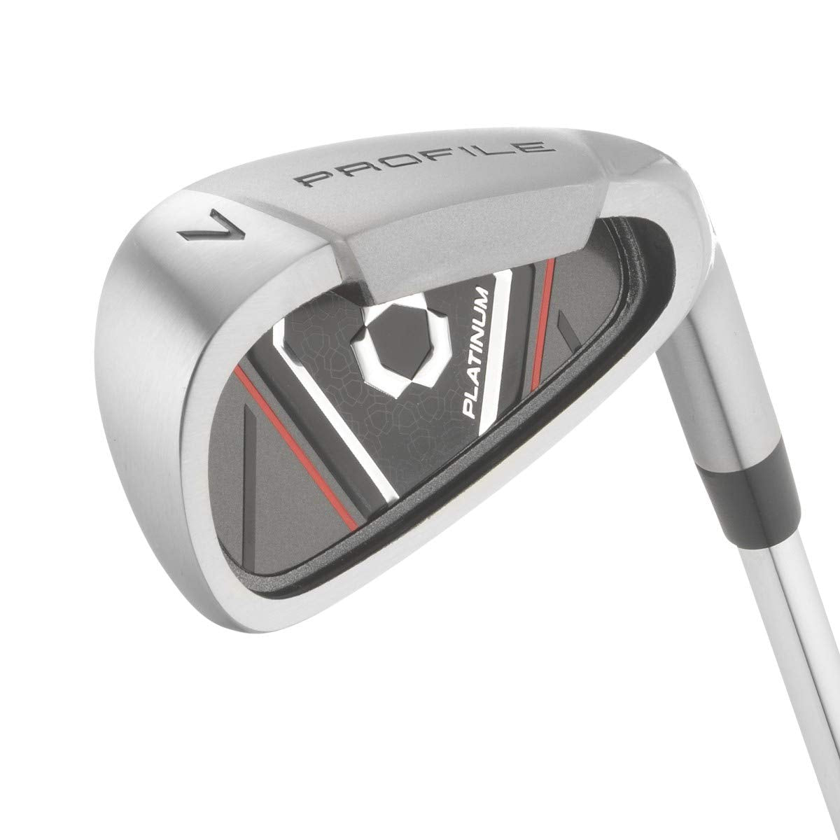 GolfDrivr Men's Profile Platinum Complete Golf Club Package Set - Right Handed, Stand Bag