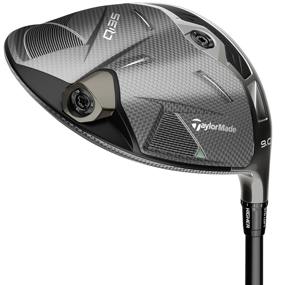 GolfDrivr Qi35 Driver Golf Club, Optimized for Ideal Launch and Spin, Customizeable Weight Distribution for Distance and Forgiveness