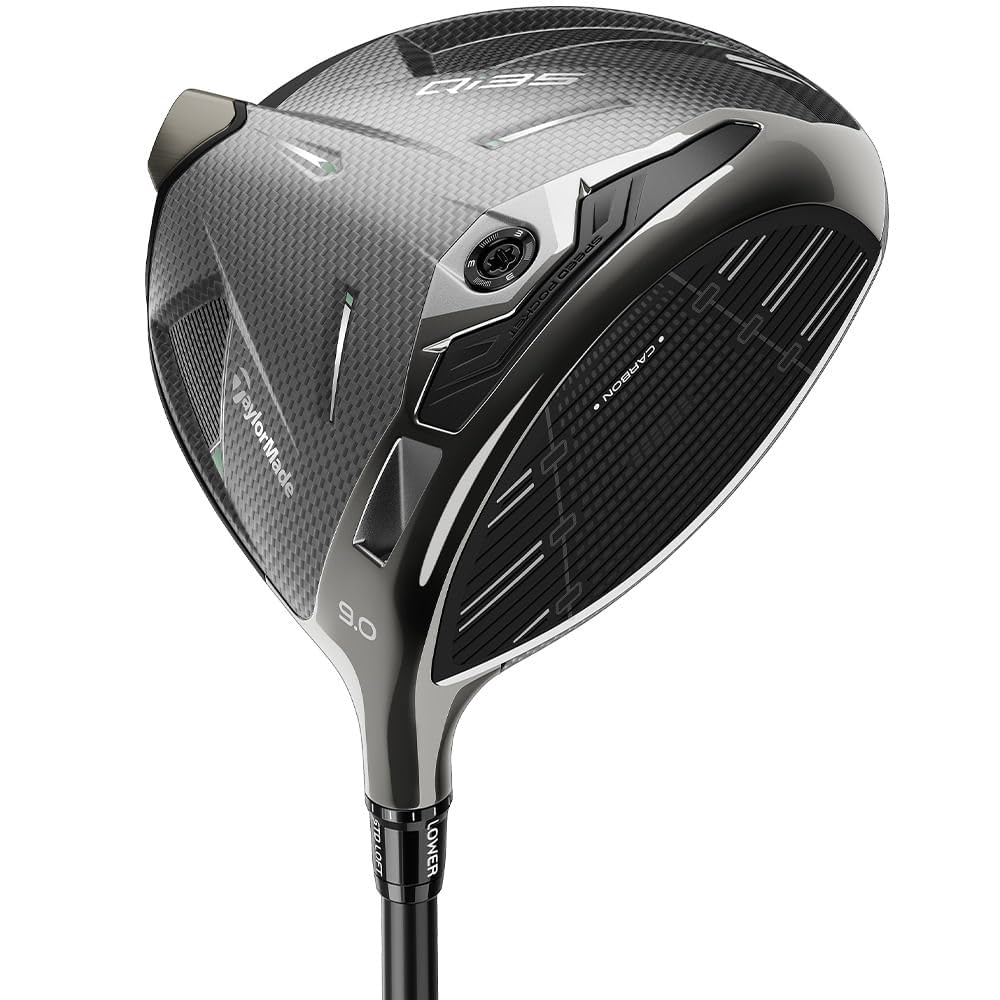 GolfDrivr Qi35 Driver Golf Club, Optimized for Ideal Launch and Spin, Customizeable Weight Distribution for Distance and Forgiveness