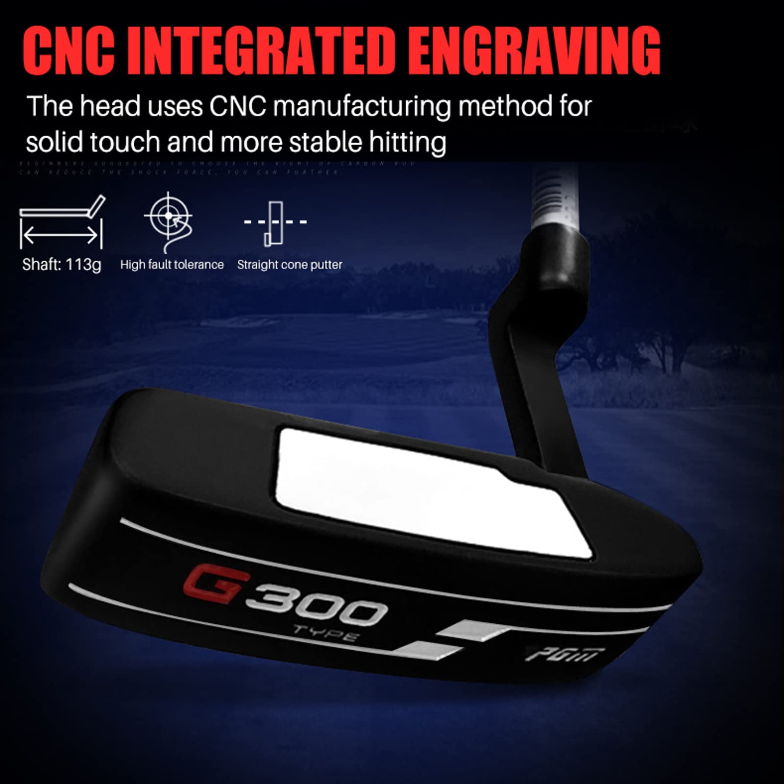 Golf Putter - Blade Putters for Men & Women - Easy Flop Shots – Legal for Tournament Play- Right/Left Handed