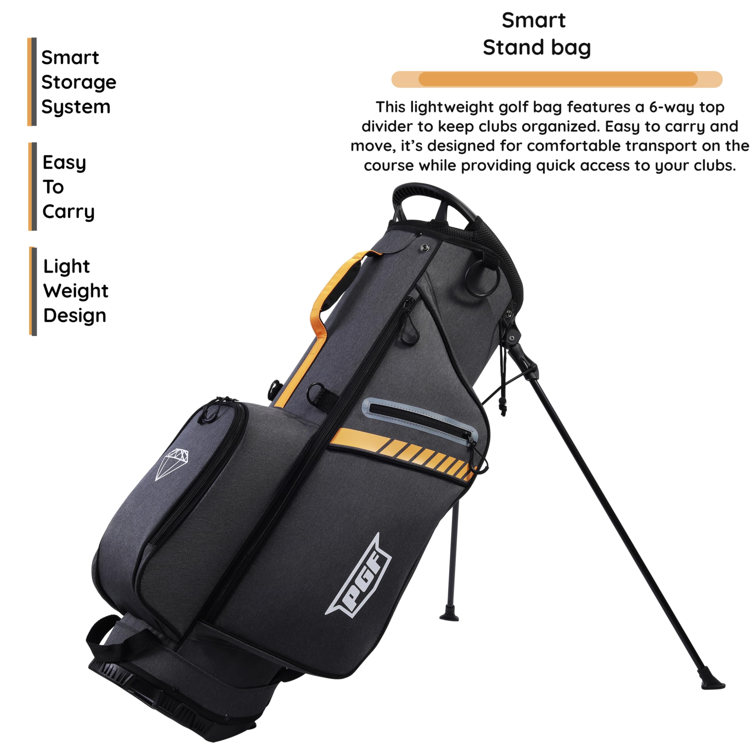 GolfDrivr PGF Labs BD-77 Complete Golf Club Package Set for Men & Women [14-Pieces] [Flex: Regular]